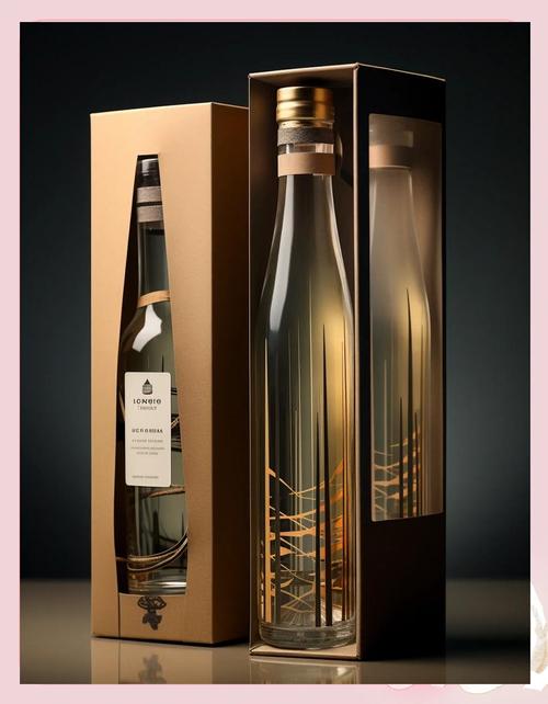 创意玻璃酒瓶，创意玻璃酒瓶图片-图2