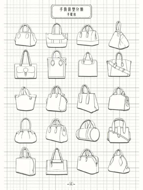 创意包包线稿-图3