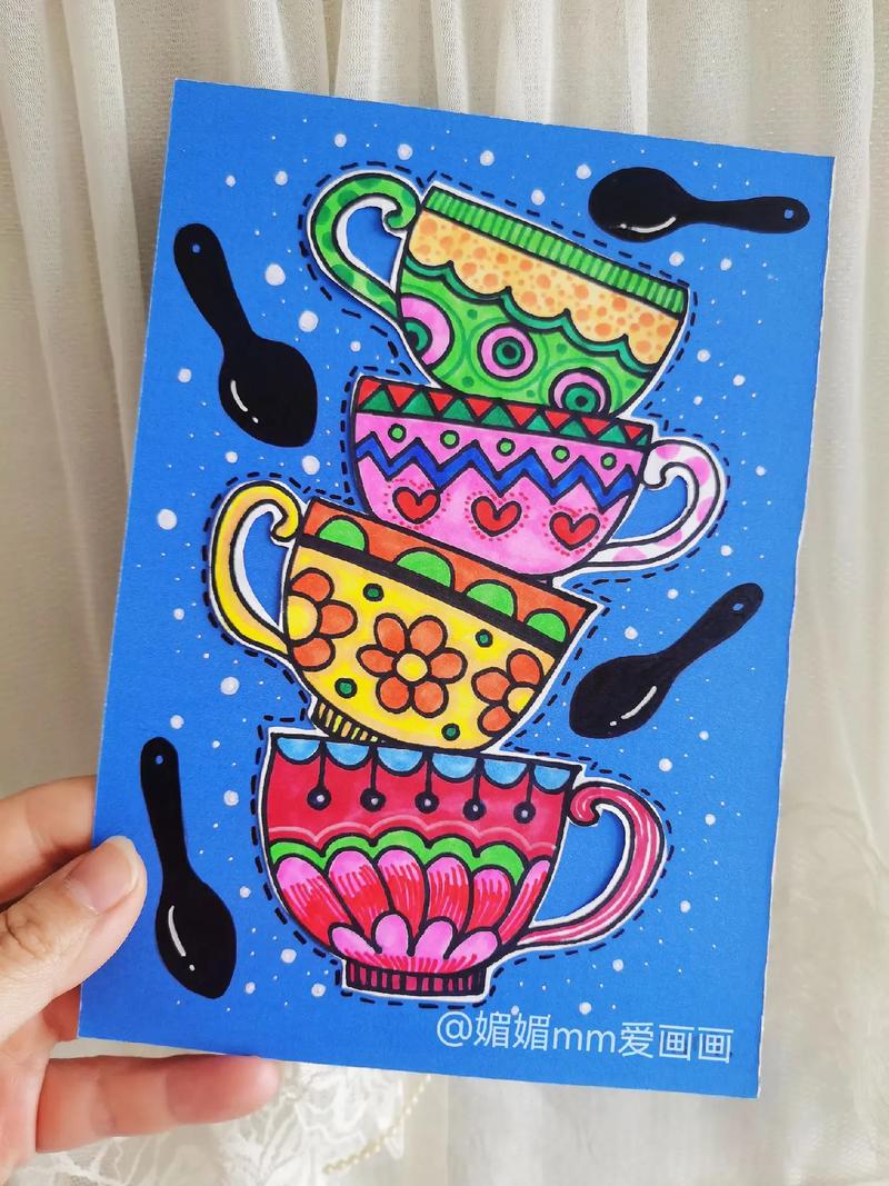 茶杯的创意联想画-图2