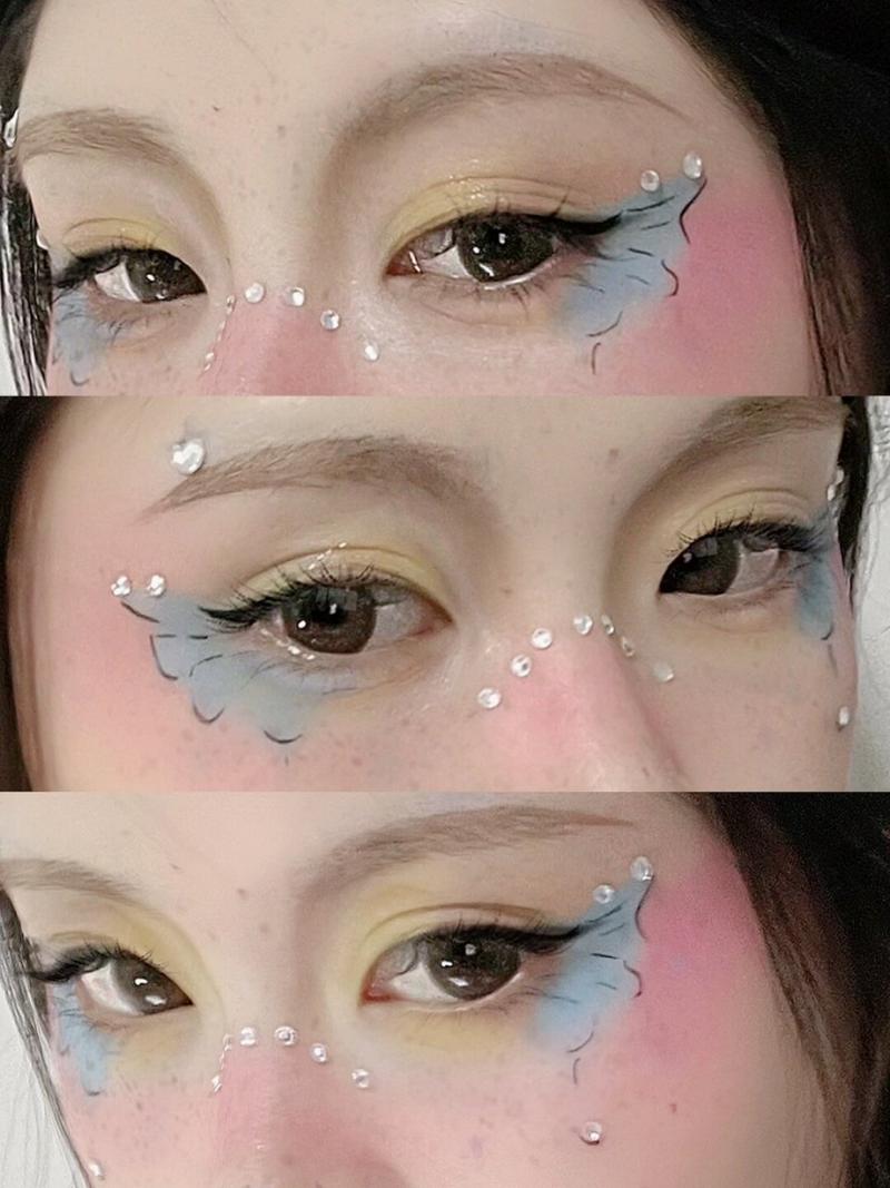 以蝴蝶为主题的创意妆-图2