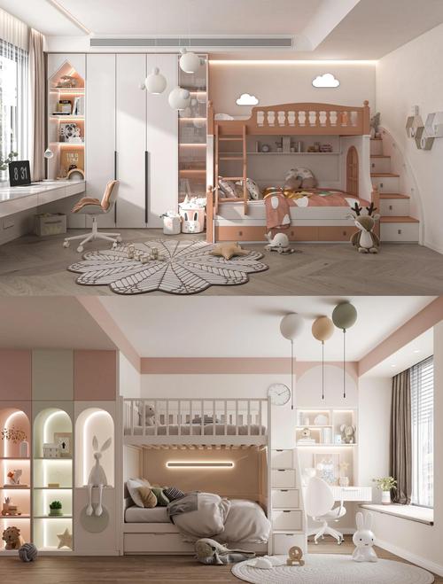 创意上下床装修效果图，这样设计能实用又省空间吗？-图3