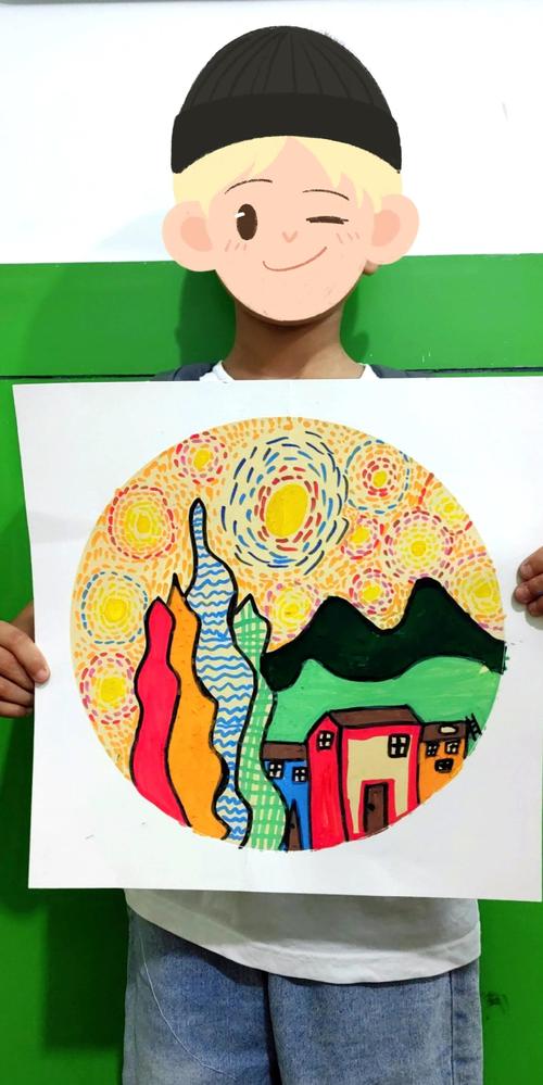 星空创意画图片-图3