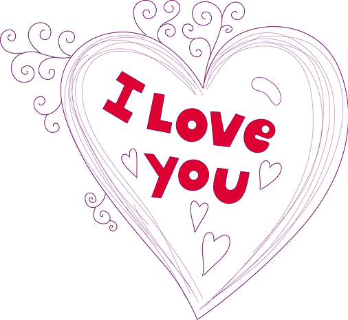 爱你创意字-图1