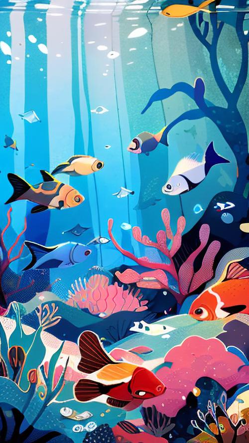 海底世界创意设计图片如何实用化？-图1