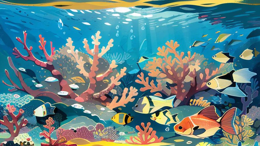 海底世界创意设计图片如何实用化？-图2