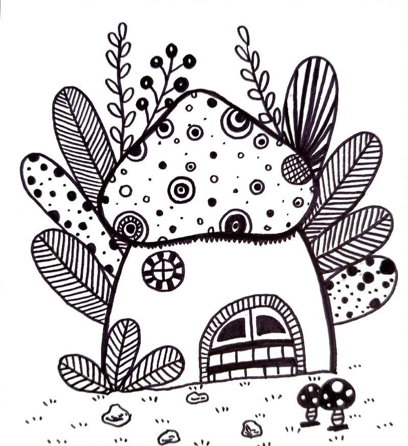 线描墙绘创意灵感从何而来？-图1