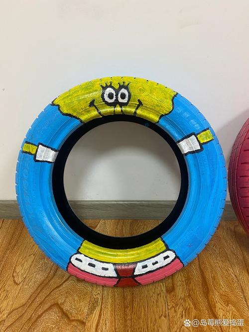 创意轮胎装饰图片-图2
