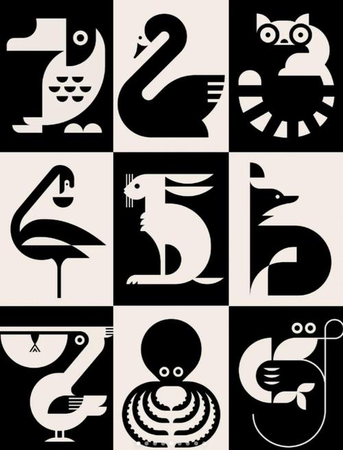 动物图形创意如何玩出新颖视觉?-图2 动物图形创意如何玩出新颖视觉?-图2