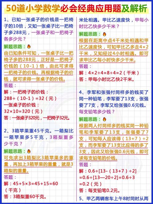 小学数学应用题技巧有哪些？-图3