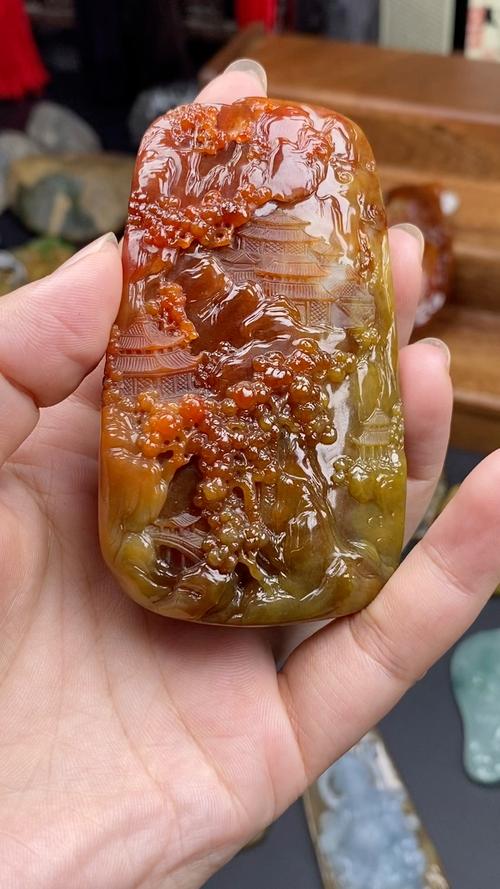 玉雕山水如何以创意定格山水意境？-图1