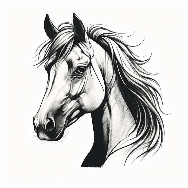 马的创意画,如何用画笔勾勒灵动神韵?-图2 马的创意画,如何用画笔勾勒灵动神韵?-图2