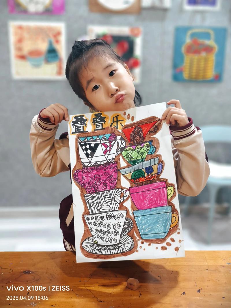儿童创意杯子画，如何画出童趣与创意？-图2