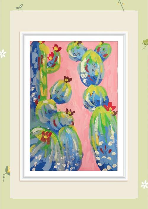 仙人掌创意美术怎么玩出花样？-图3