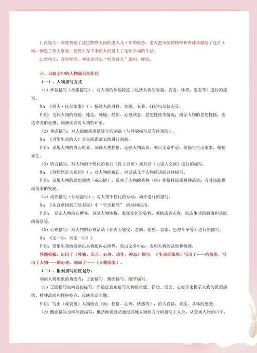 中考小说阅读答题技巧有哪些?-图2 中考小说阅读答题技巧有哪些?-图2