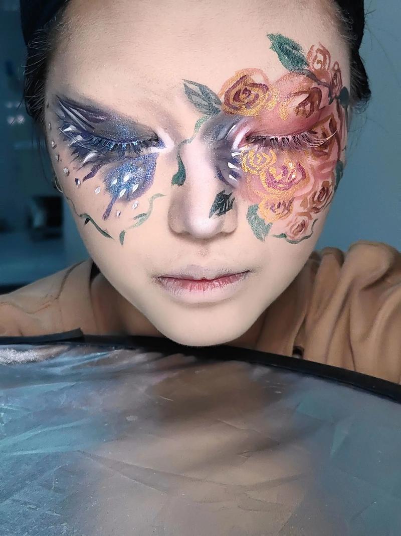 创意彩绘妆，如何画出惊艳妆容？-图1