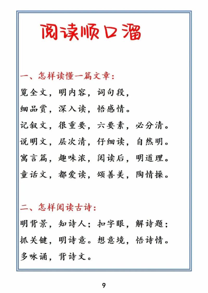 阅读技巧surveying，阅读技巧口诀顺口溜-图2