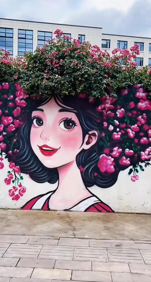 春天创意墙绘，如何点亮城市角落？-图3