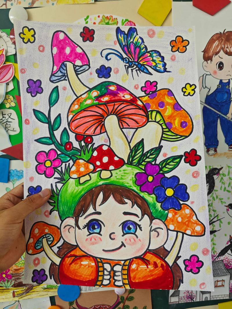 儿童创意绘画获奖作品有何魔力？-图1