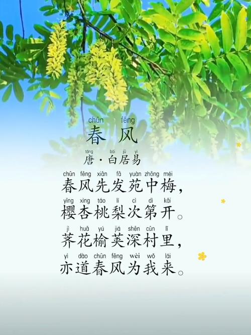春风 白居易朗读技巧-图3