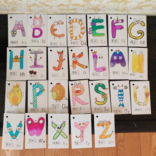 制作创意字母卡片-图1