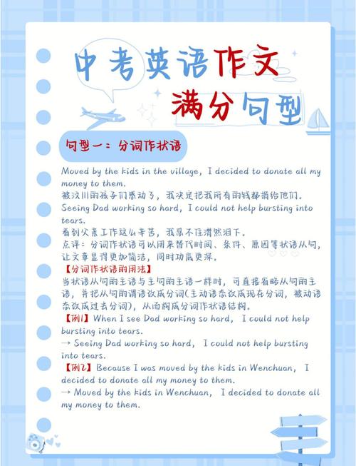 中考英语完成句子技巧-图1