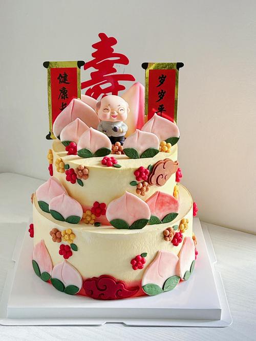 爷爷生日蛋糕图片创意,如何设计出暖心又独特?-图1 爷爷生日蛋糕图片创意,如何设计出暖心又独特?-图1