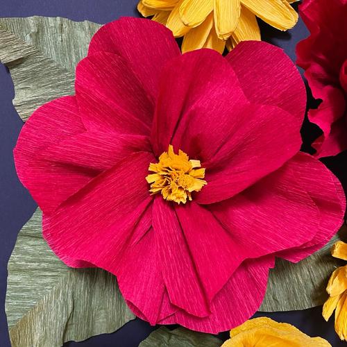 皱纹纸如何变身创意画？-图2