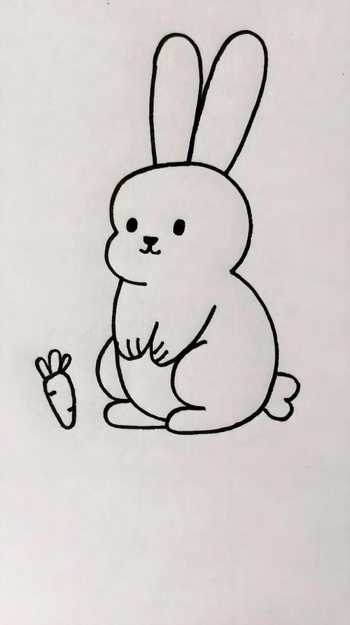 兔子创意简笔画怎么画才简单又有趣？-图3