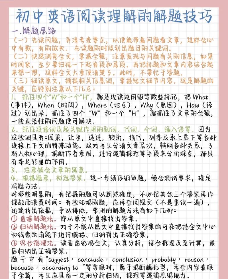英语阅读理解的解题技巧-图1