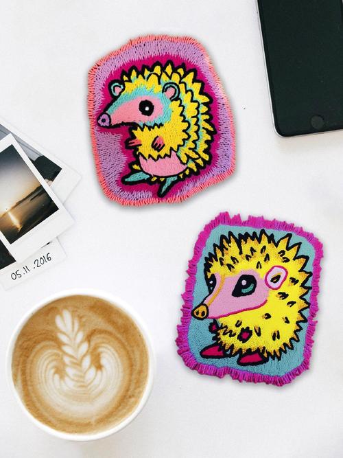 创意杯垫设计如何将美术画元素转化为实用美学？-图2