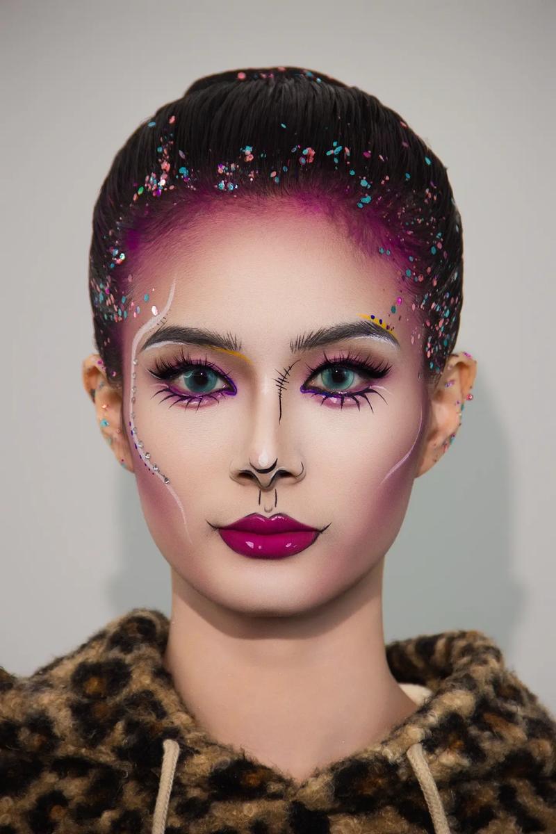 创意彩妆图片，创意彩妆图片大全 妆面-图1