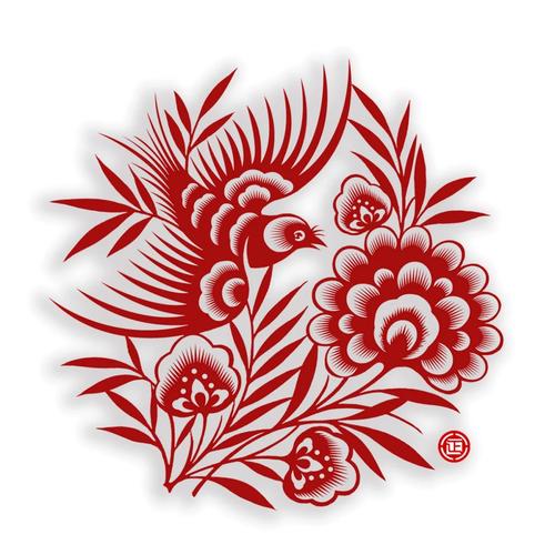 现代创意剪纸-图1