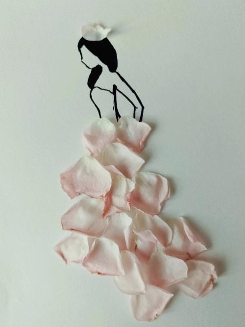 花瓣创意画有哪些惊艳灵感？-图2