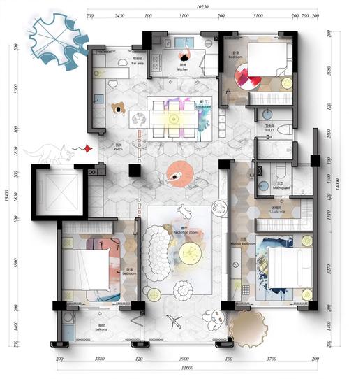 如何通过创意室内方案设计打破空间同质化，实现功能与美学的个性化融合？-图1