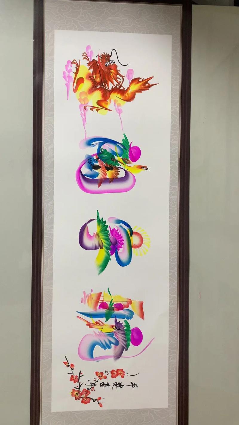 鸟字创意画，如何将鸟字变形为既保留字形又融入飞鸟形态的美术字？-图1