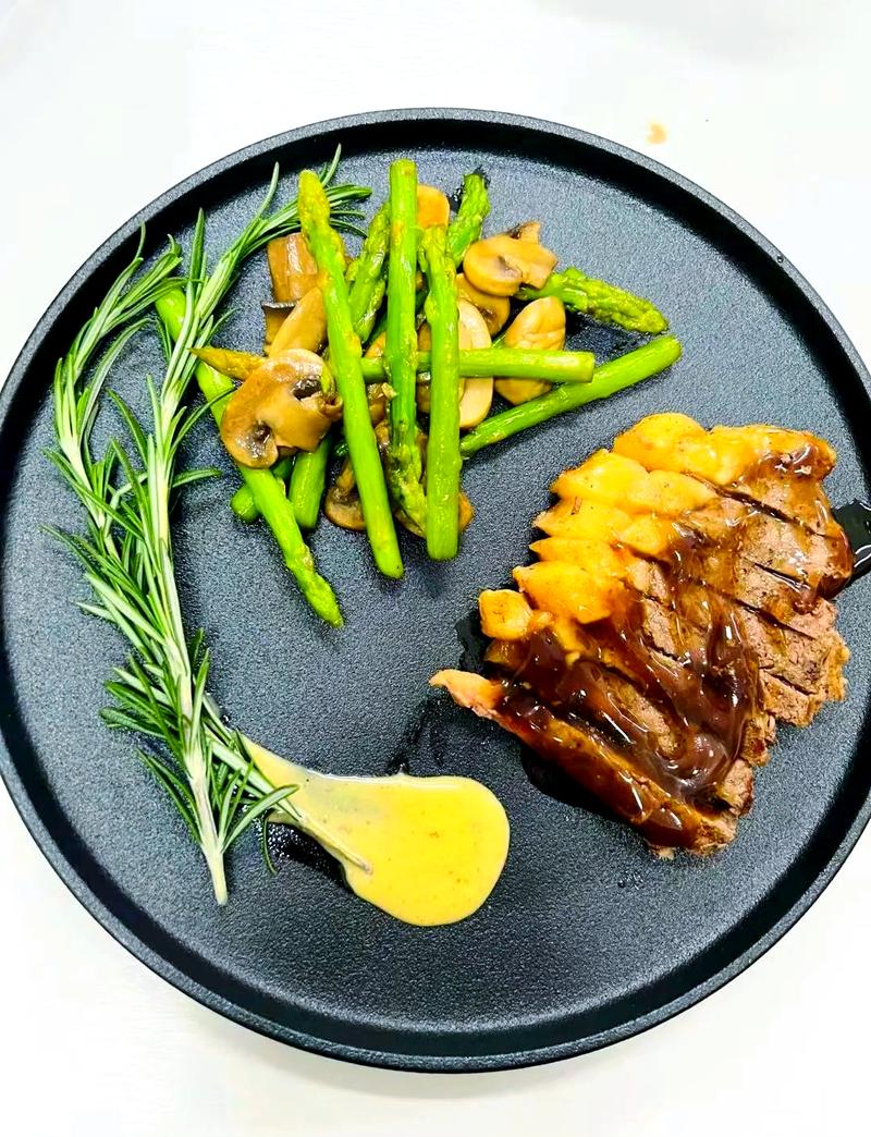 牛排创意摆盘，牛排创意摆盘花样图片大全-图3