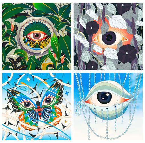 眼睛创意图片大全，如何用创意视觉突破传统表达边界？-图1