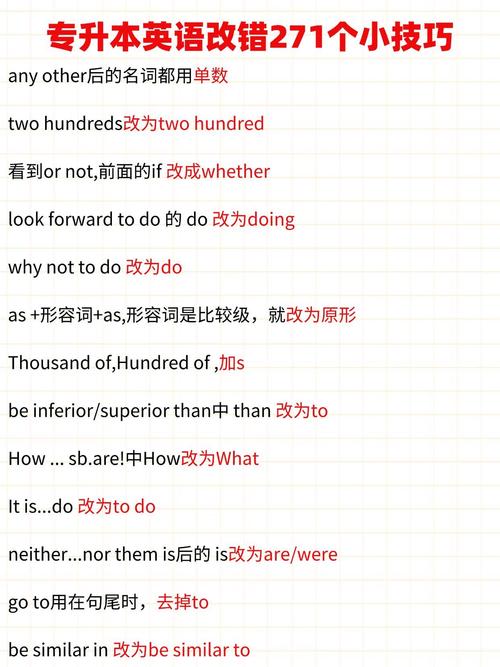 英语改错题如何快速定位错误？这些实用技巧能帮你准确找出语法和逻辑问题吗？-图3