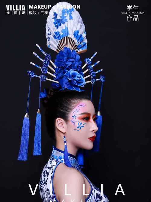 唯美创意彩妆，唯美创意彩妆图片-图1