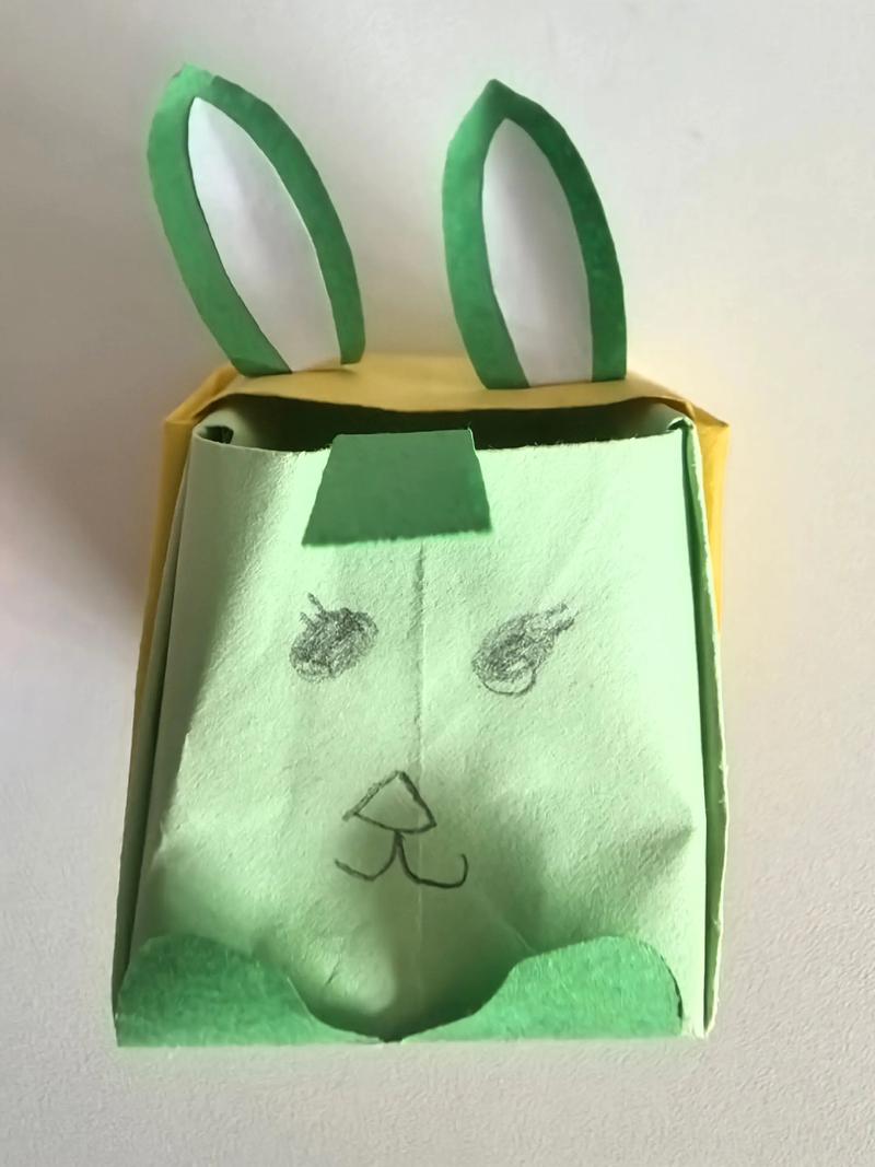 纸袋手工创意图片兔子，纸袋手工创意图片兔子怎么做-图3