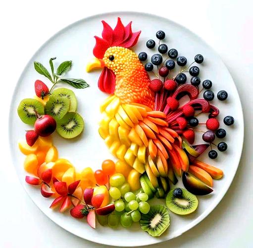 中秋水果创意拼盘图大全,有哪些造型惊艳又寓意吉祥的创意拼盘做法?-图2 中秋水果创意拼盘图大全,有哪些造型惊艳又寓意吉祥的创意拼盘做法?-图2