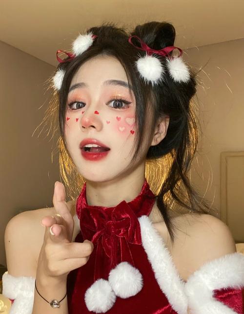 圣诞创意妆容-图2