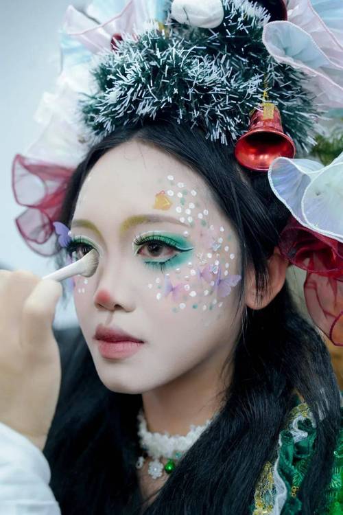 圣诞创意妆容-图3