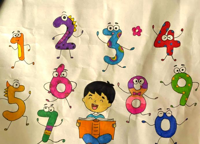 一年级数字创意画-图2 一年级数字创意画-图2