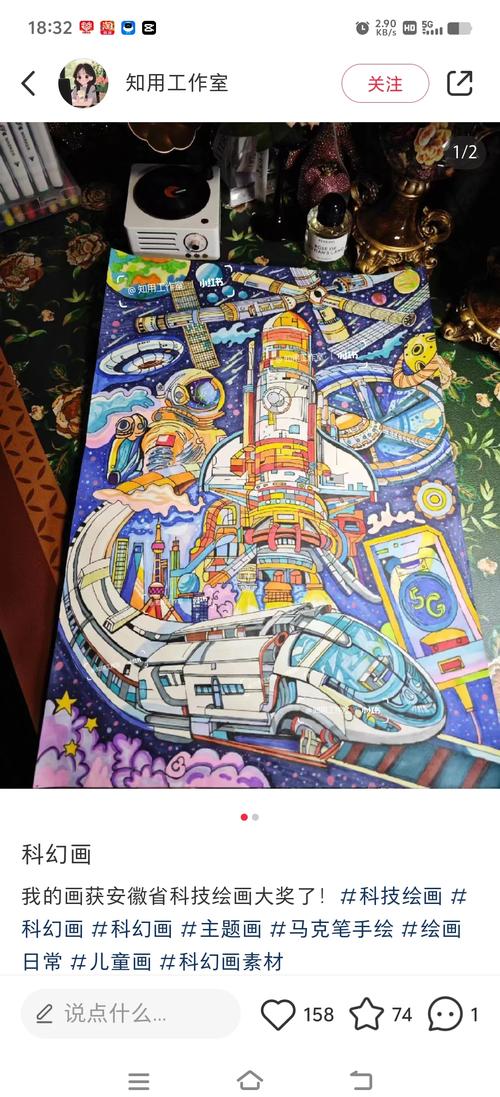 科技创意画如何突破传统绘画边界，用科技赋能创意表达？-图3