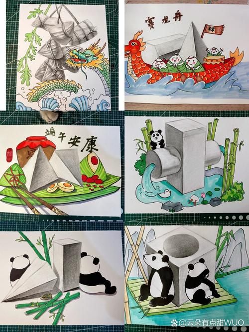 几何体创意儿童画怎么画？-图3