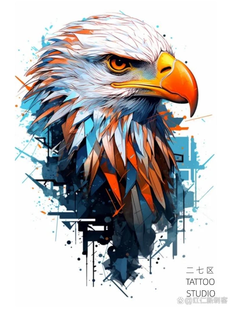 创意绘画鹰,鹰创意图形-图2 创意绘画鹰,鹰创意图形-图2