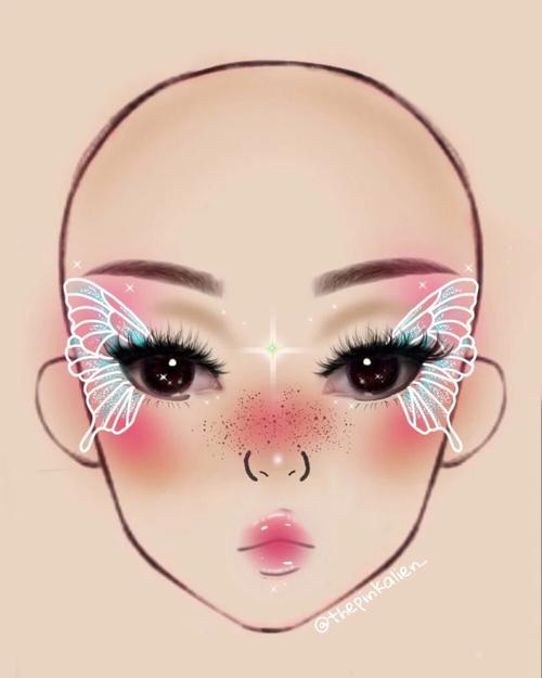 创意妆纸妆怎么画？图片大全看这里！-图2