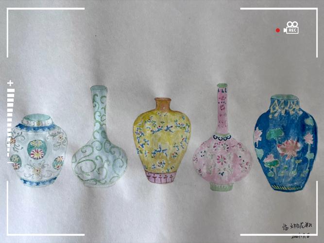 创意涂鸦花瓶，创意涂鸦花瓶图片-图3