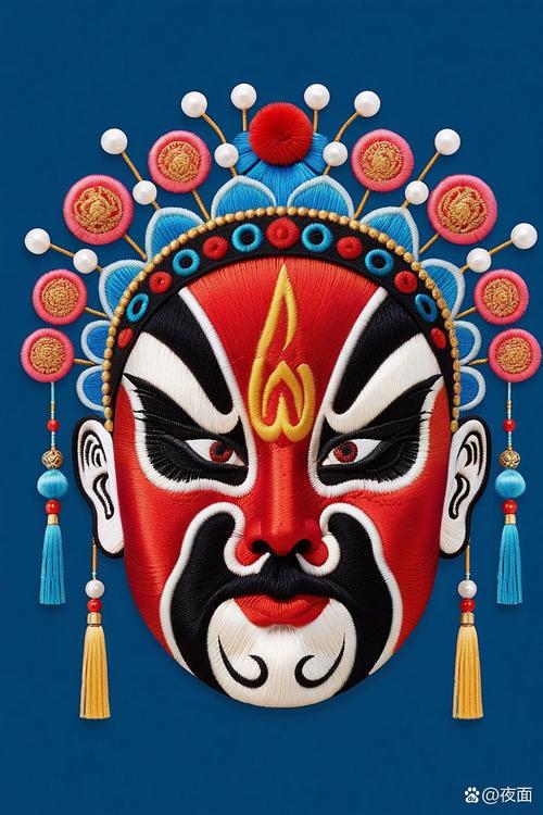 脸谱创意图,传统如何焕新彩?-图1 脸谱创意图,传统如何焕新彩?-图1